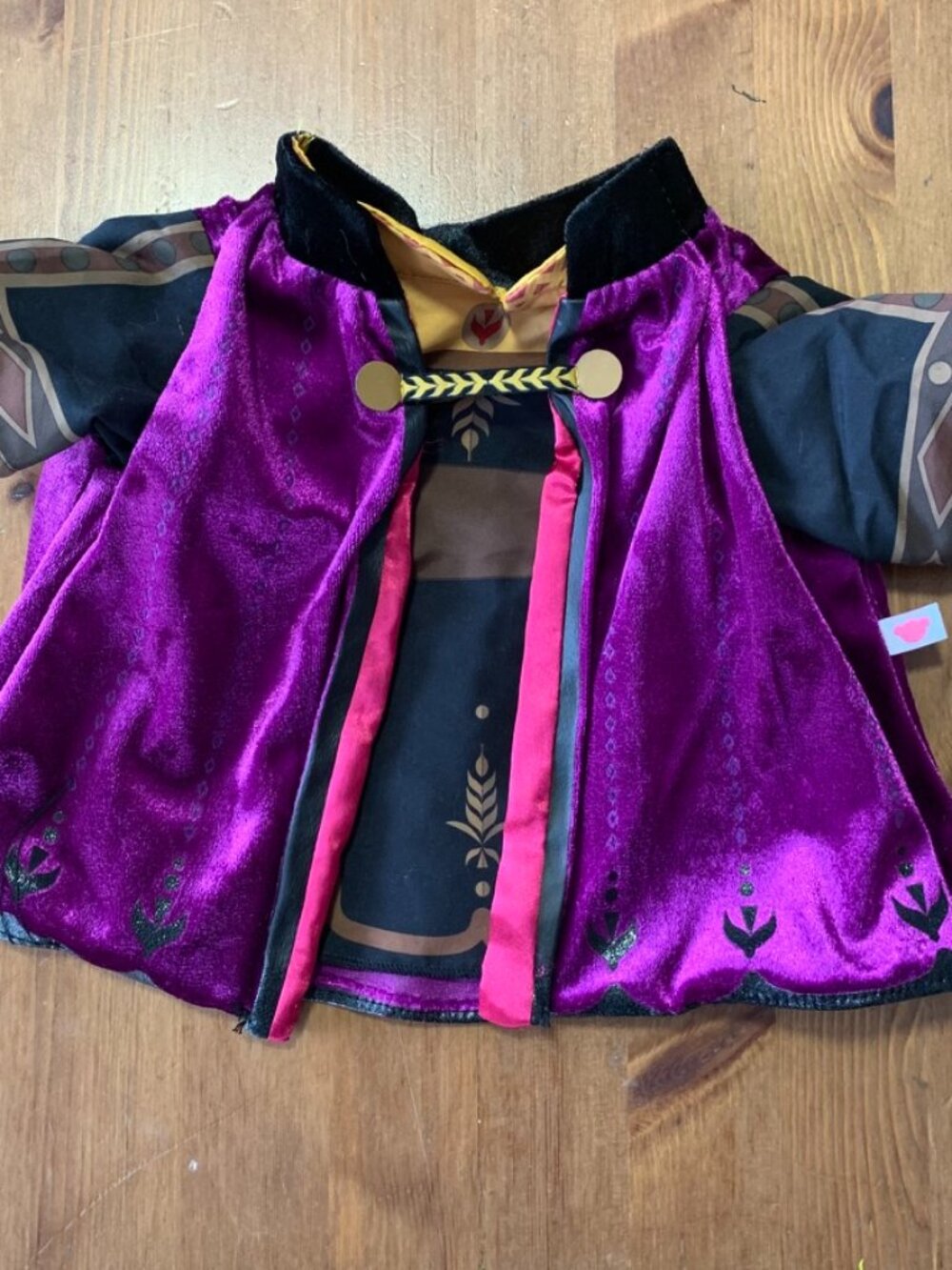 Build a Bear Disney Frozen 2 Anna Travel Costume BAB Clothing